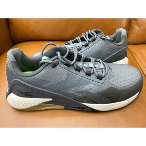 Reebok Nano X1 Adventure Work Mens 9M Gray  Composite Toe RB3481
